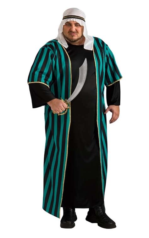 ARAB SHEIK ARABIAN ADULT MENS PLUS SIZE FANCY DRESS UP HALLOWEEN COSTUME | eBay