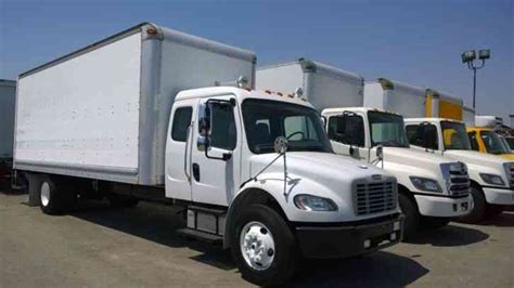 Freightliner M2 24ft box truck SuperCab XtraCAB CREW CAB -26, 000 ...