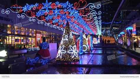 Christmas Lights In Japan Stock video footage | 1057555