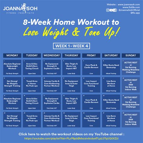 Download Home Weight Loss Workout Plan For Beginners – Home