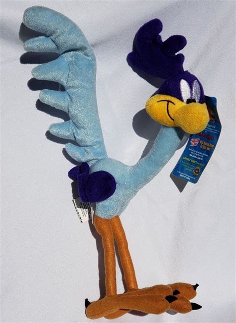 Looney Tunes Road Runner Roadrunner Plush Toy Soft Stuffed Animal 16 ...