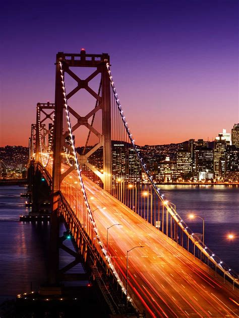 Golden Gate Bridge At Night Wallpapers - Wallpaper Cave