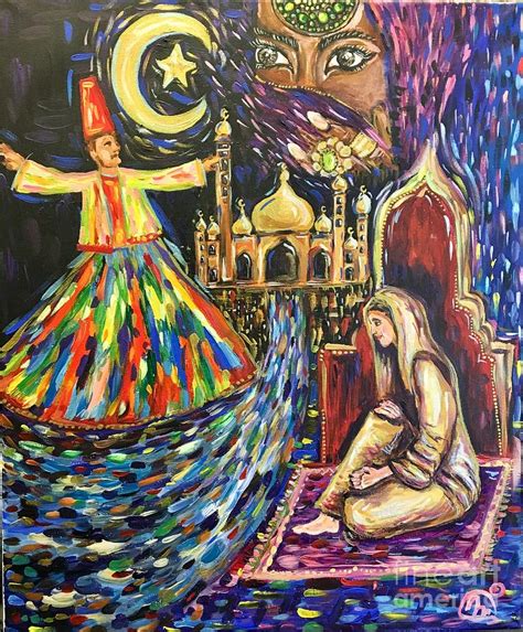 Muslim Spirit Painting by Tigerzsu Art - Pixels