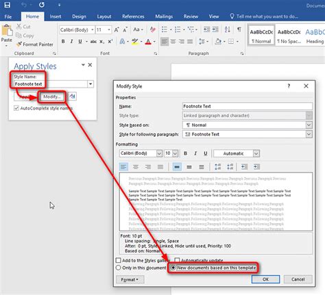 Office Word 2013: How to change the font of footnote numbering? Solved ...