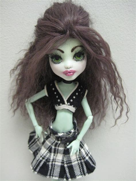 Ooak Monster High Frankie Doll Artist Doll Custom Doll One Of A Kind by mybarbieart on Etsy ...