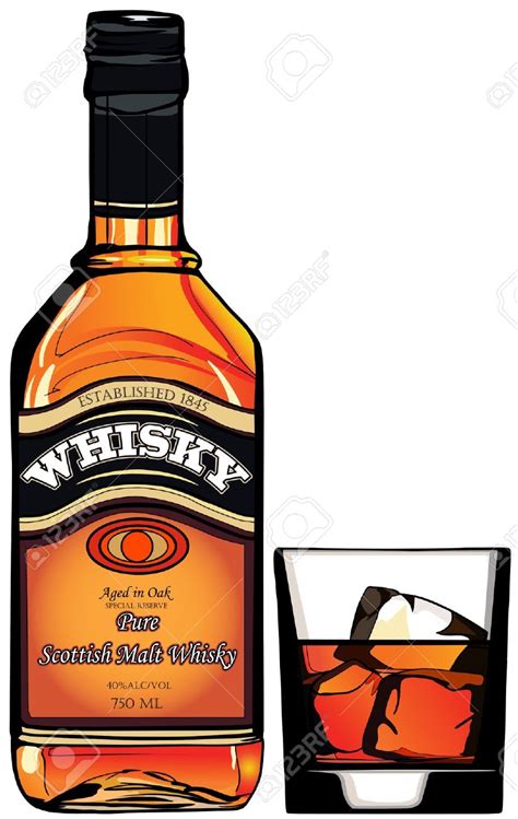 Whiskey clipart - Clipground