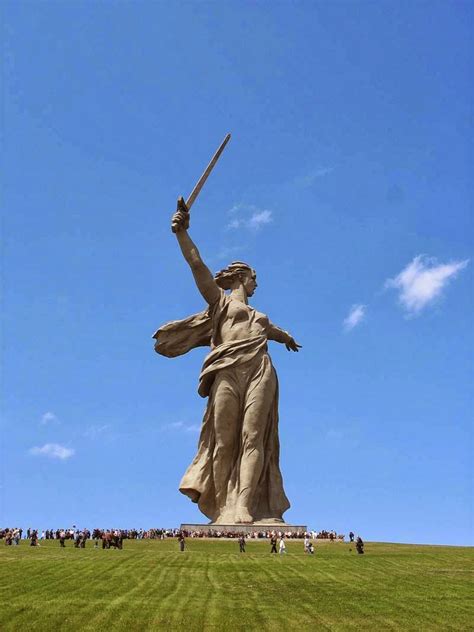 The Motherland Calls | Mamaev Kurgan in Volgograd, Russia