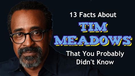 Tim Meadows | Tim meadows, Snl cast members, Saturday night live