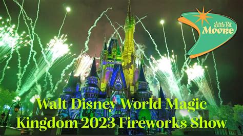 Walt Disney World Magic Kingdom 2023 Fireworks Show - YouTube