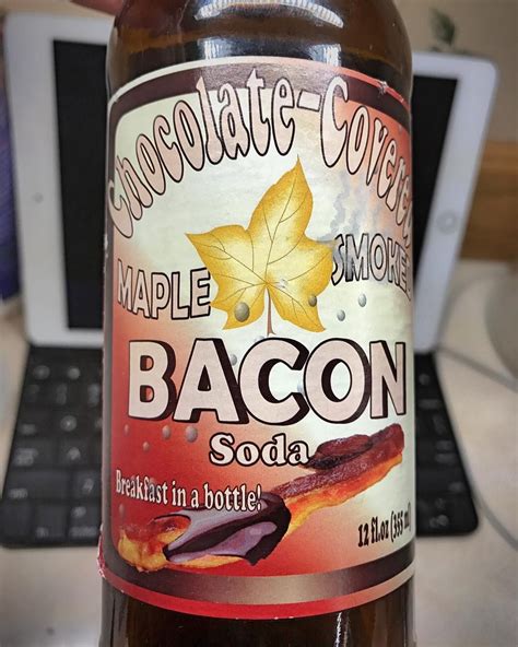 Need I say more? #bacon #baconsoda #didisaybacon | Bacon soda, Smoked bacon, Corona beer bottle