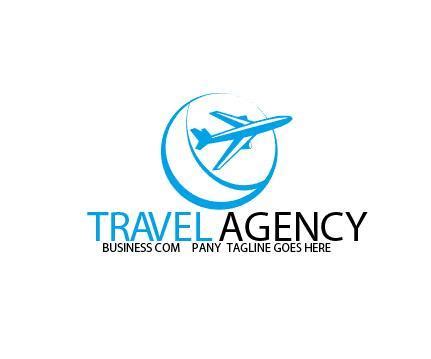 Travel Agency Logo vector free download