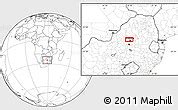 Physical Location Map of Hammanskraal