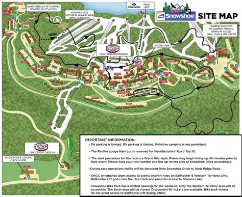 2017 Snowshoe Maps - GNCC Racing