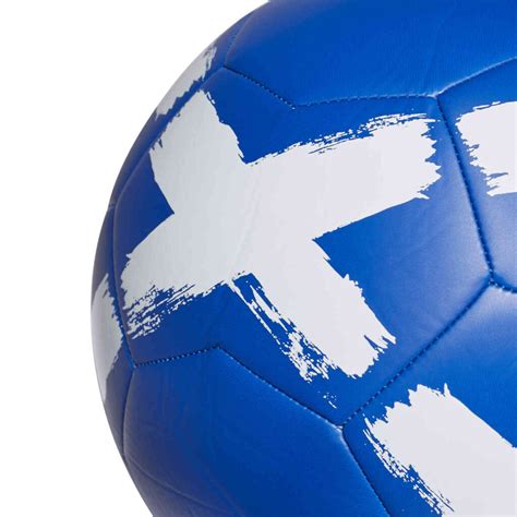 adidas Starlancer V Club Soccer Ball - Team Royal Blue & White - SoccerPro