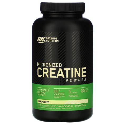 Optimum Nutrition Micronized Creatine Powder - I'll Pump You Up