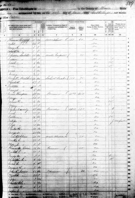 Roane County, WV - - 1860 census images - - US Data Repository ...