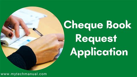 Cheque book request letter format – Artofit