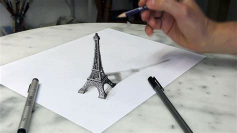 3D Drawing, Pencil, Sketch, Colorful, Realistic Art Images | Drawing Skill