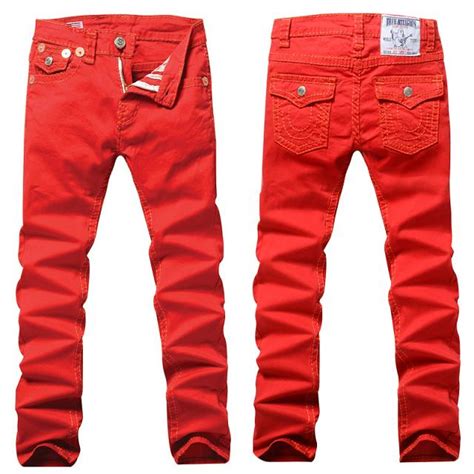 True Religion Red Jeans