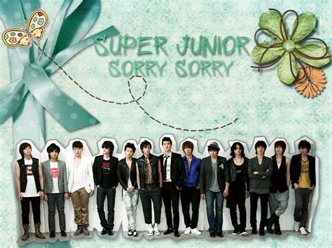 SUPER JUNIOR 'SORRY SORRY Wallpaper by GUITARMIW