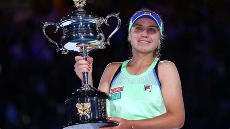 SOFIA KENIN Wins Australian Open Final 2020 in Melbourne 02/01/2020 ...