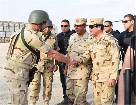 Egypt's Sisi Visits North Sinai as Commander-in-Chief in Military ...