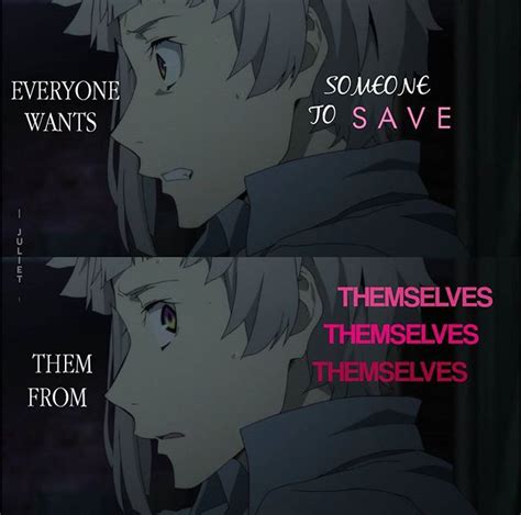 Bungou Stray Dogs | Anime quotes, Life quotes, Anime qoutes