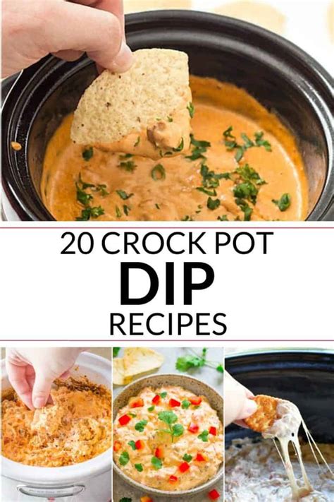 20 Crazy Good Crock Pot Dips | It Is a Keeper