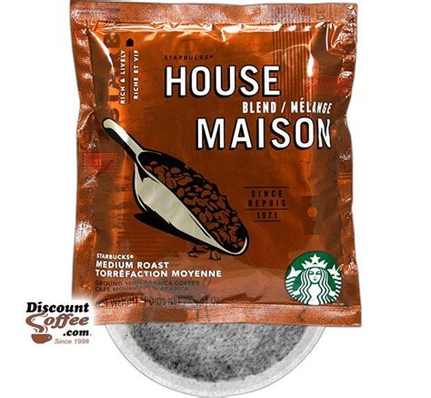 Starbucks House Blend Medium Roast In Room Coffee - 4 Cup Coffee ...