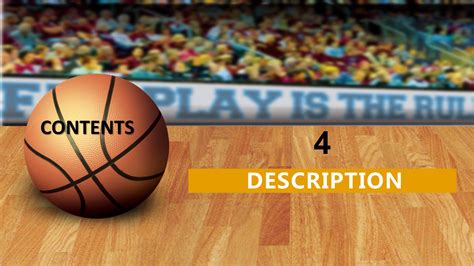 Free Basketball Themed Powerpoint Templates - Printable Templates