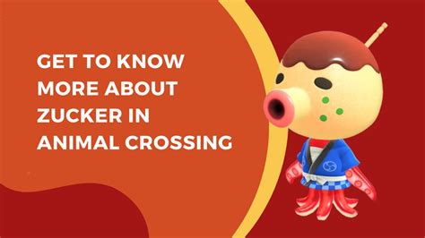 How Do You Get To Know More About Zucker Animal Crossing?