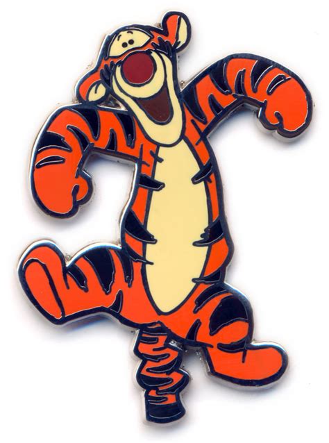 47265 - Tigger Bouncing on his Tail - Winnie the Pooh - Disneyland Resort Paris Disney Pin