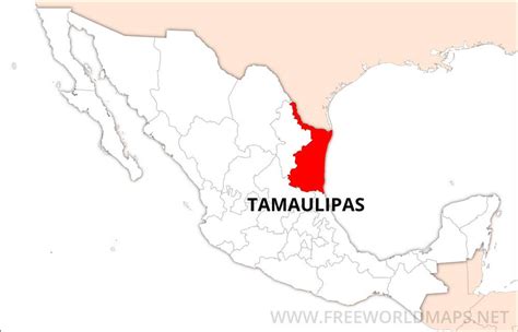 Tamaulipas Map