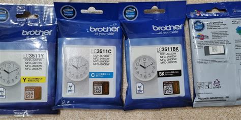 Brand New Brother color ink cartridge LC3513 LC3511, Computers & Tech, Parts & Accessories ...