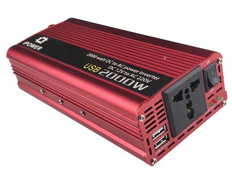 Professional 2000W Car Inverter DC 12V to AC 220V 240V Power Inverter ...