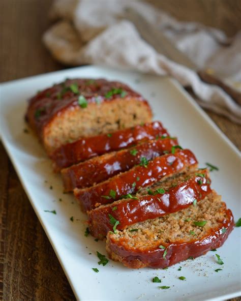 Turkey Meatloaf with BBQ Glaze - Once Upon a Chef