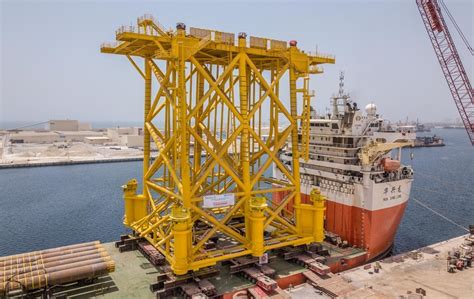 Mammoet completes loadout of 3,200t jacket for Dutch offshore wind farm