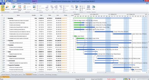 Gantt chart not showing in ms project 2016 - mtplm