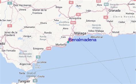 Benalmadena Coast Map