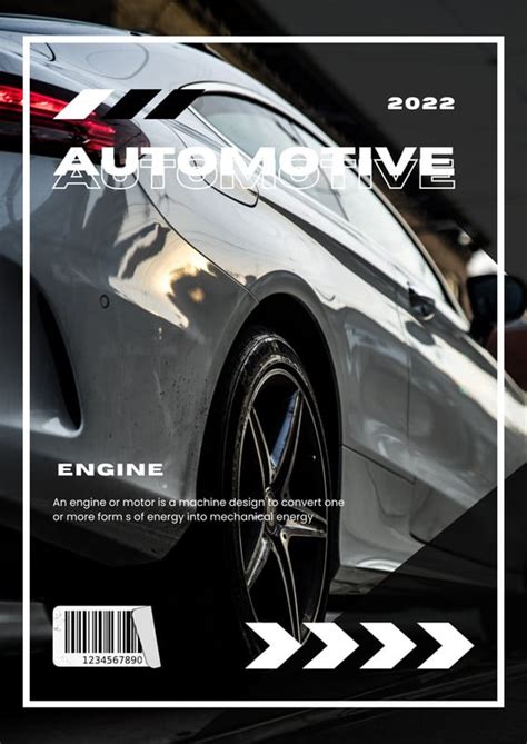 Free and customizable car magazine cover templates | Canva