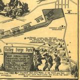 Valley Forge Park Map - Washington's Camp – store.ushistory.org