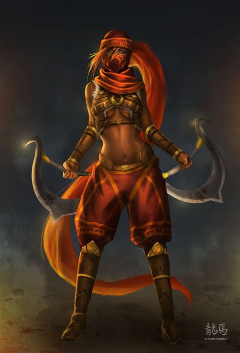 Gerudo Girl Redesign by RyomaNinja on deviantART | Legend of zelda ...