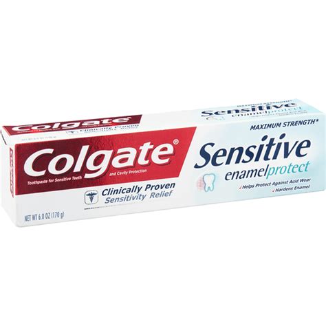 Colgate Maximum Strength Sensitive Enamel Protect Toothpaste ...