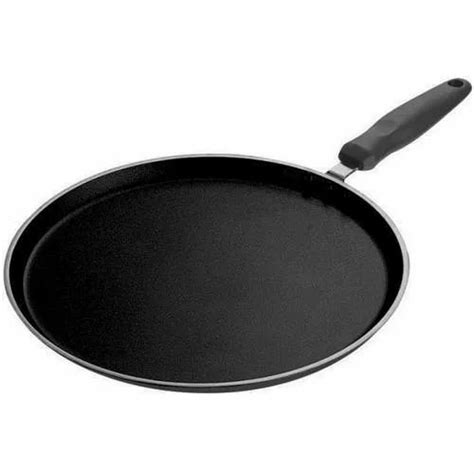 Black Stainless Steel Non Stick Dosa Pan, For Restaurant, Round at Rs ...