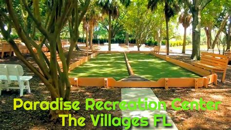 Paradise Recreation Center in The Villages FL - YouTube