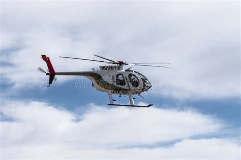 Las Vegas Police Helicopter Fly by Editorial Stock Photo - Image of flying, rescue: 50196933