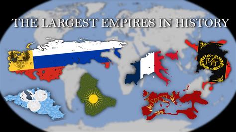 The 100 Largest Empires in History with Flags - YouTube