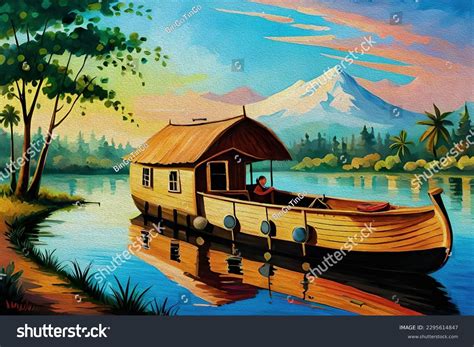 18 Kerala Oil Painting Images, Stock Photos & Vectors | Shutterstock