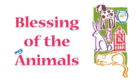 Blessing of the Animals – Sunday, October 5 at 2:30pm | St. John the Evangelist Parish