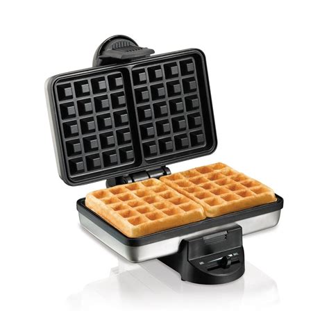 Hamilton Beach Square Belgian Waffle Maker at Lowes.com